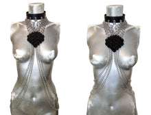 Faux Leather Collar with Scales & Optional Spikes