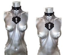 Faux Leather Collar with Scales & Optional Spikes