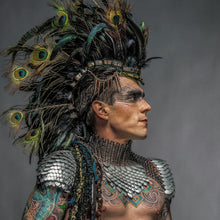 MADE TO ORDER: Scalemail Pauldrons with Scale Bib