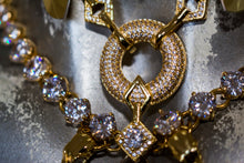 Raven Skull Necklace & AAA+ Cubic Zirconia Cubic Zirconia chain