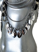 UNISEX BDSM Scaled Harness: Crystal chain