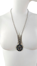 Gothic Crystal Pentagram Neckless