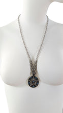 Gothic Crystal Pentagram Neckless