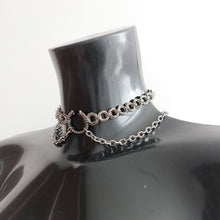 Viking Ram Choker | Mobius Swirl Chainmail Necklace