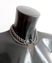 Viking Ram Choker | Mobius Swirl Chainmail Necklace