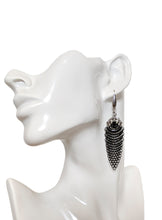 Fine Chainmail & Cubic Zirconia Earrings